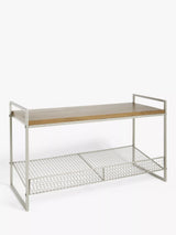 John Lewis John Lewis Restoration Shoe Rack Bench- Buy online at McGrocer