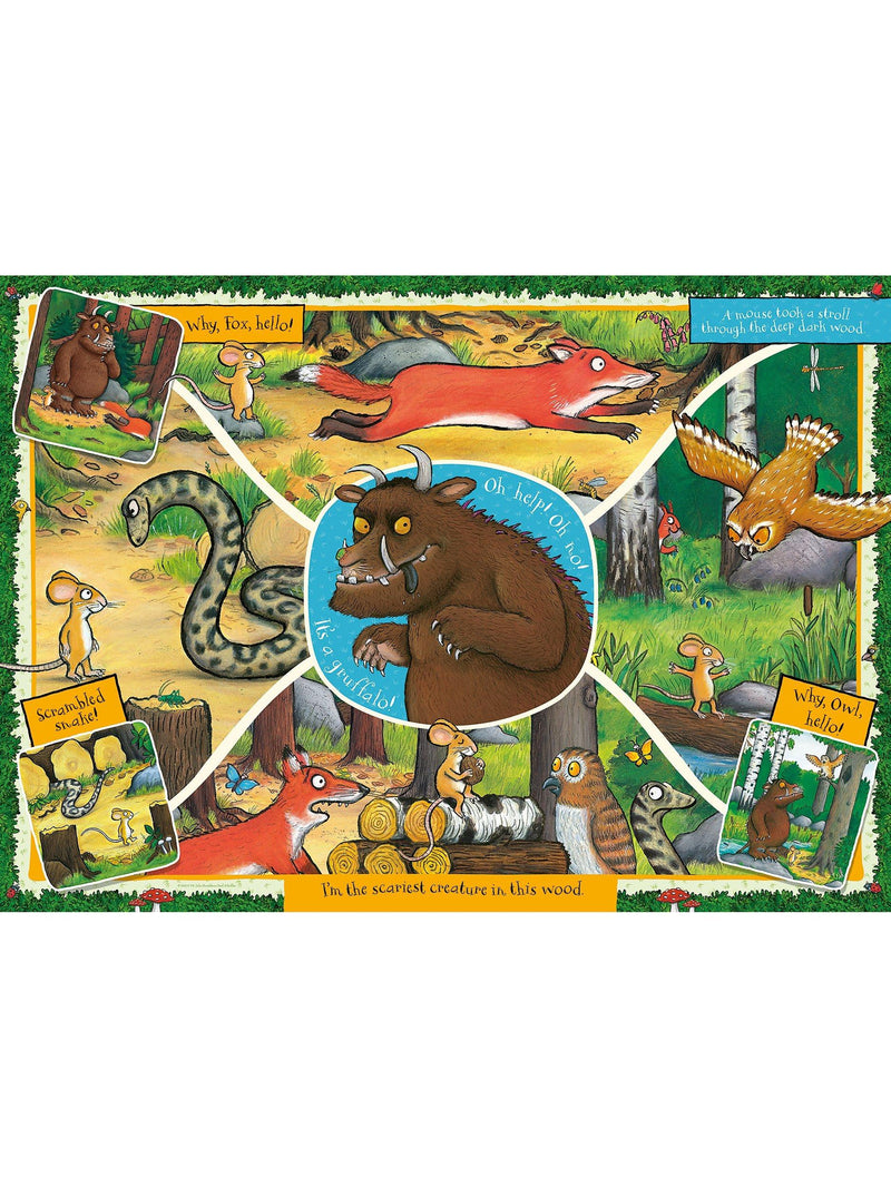 Ravensburger The Gruffalo Giant Floor Puzzle 24 pieces, imported from the UK