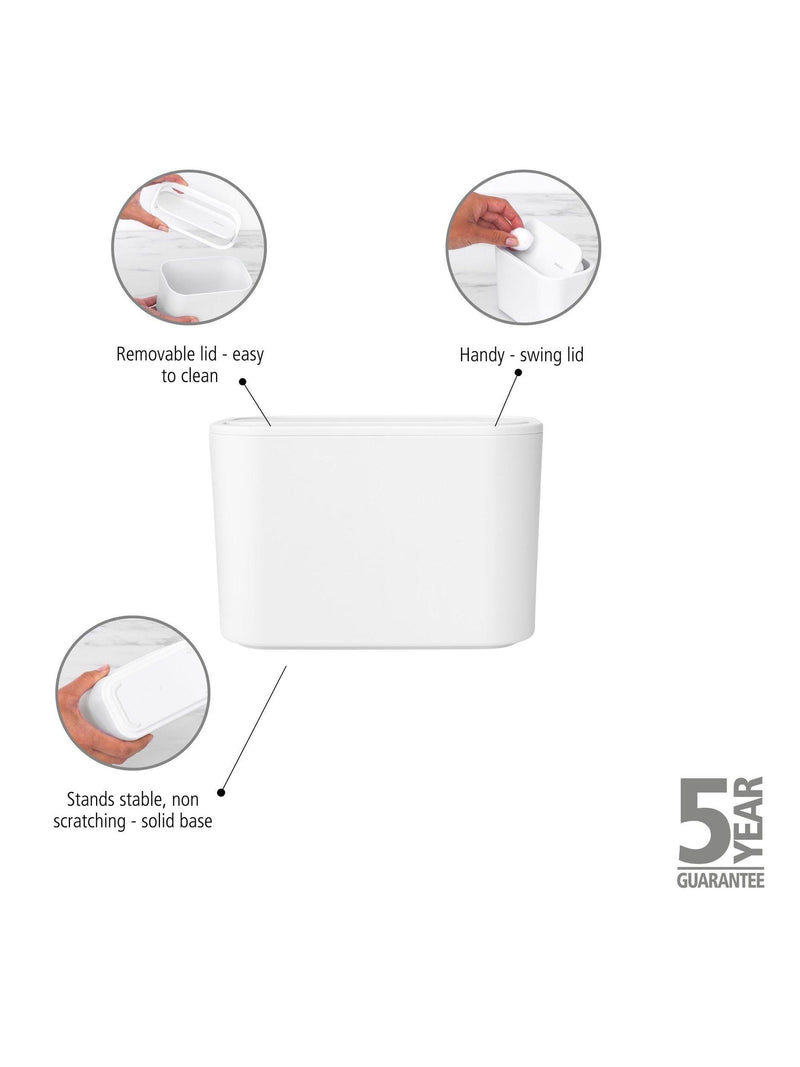 Brabantia MindSet compact bathroom waste caddy (British brand)