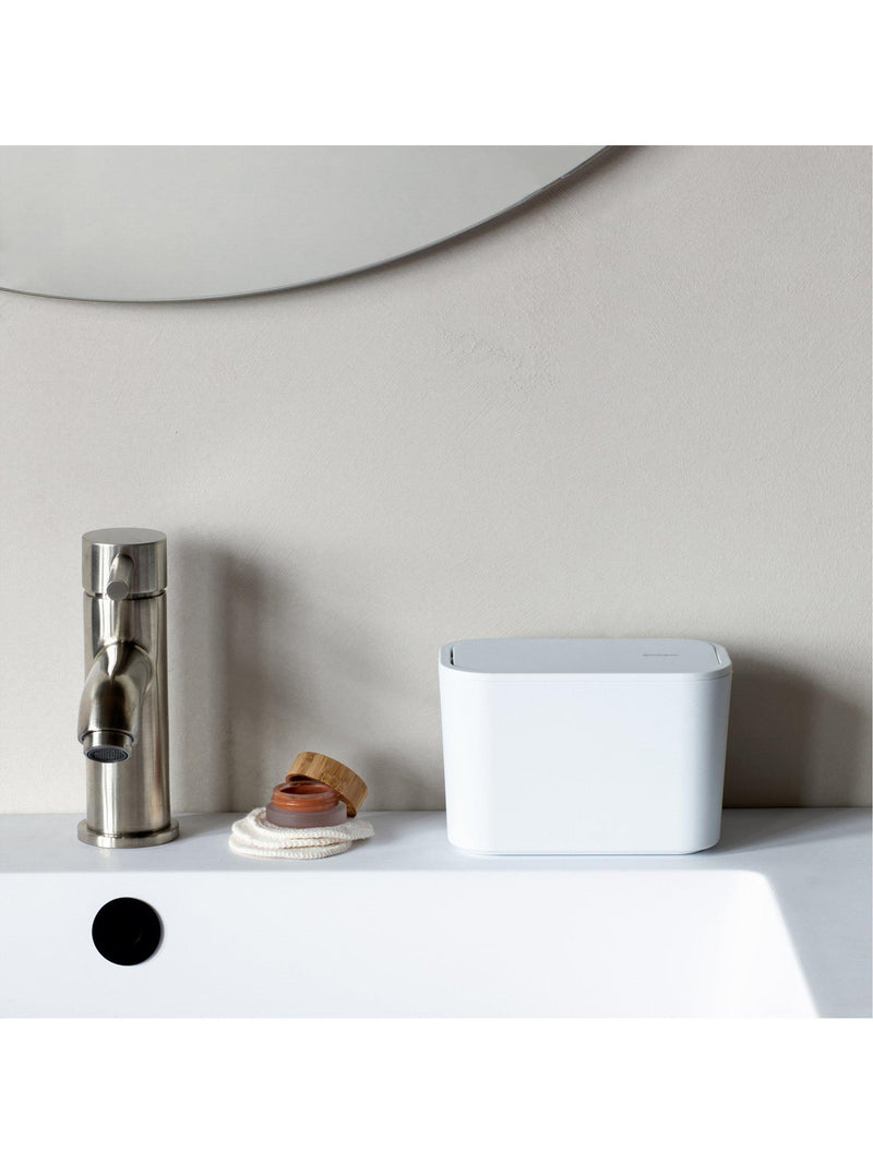 Brabantia MindSet compact bathroom waste caddy (British brand)