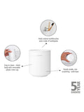 Brabantia MindSet compact toothbrush holder (British brand)