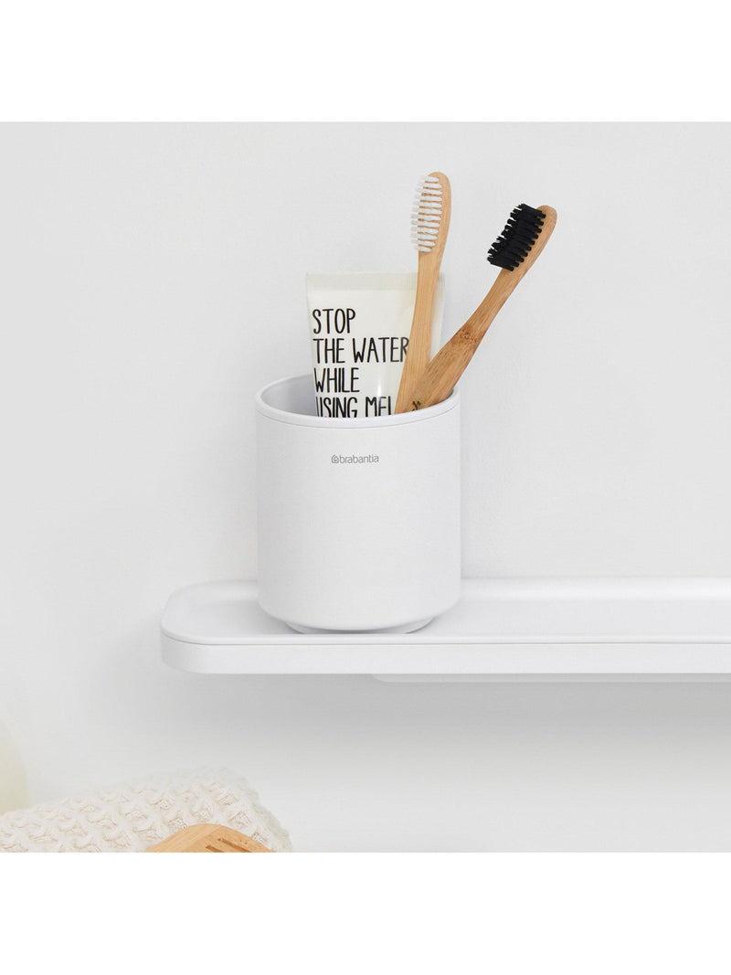 Brabantia MindSet compact toothbrush holder (British brand)