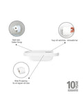 Brabantia MindSet toilet roll holder (British brand)