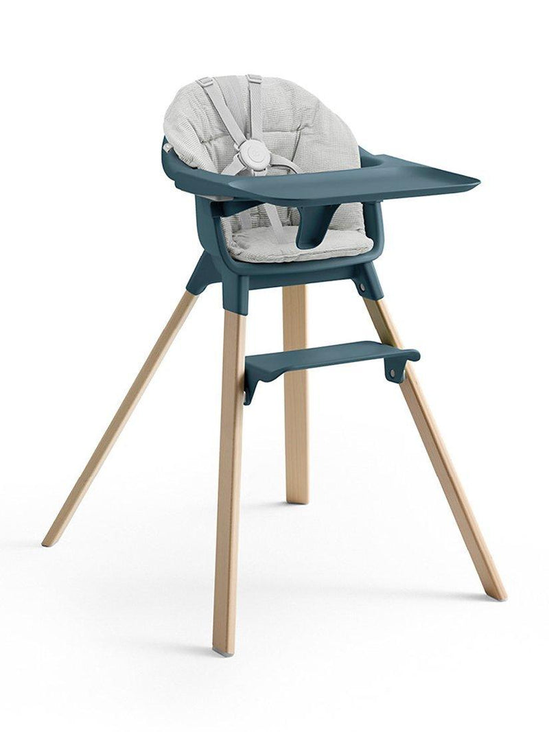 Stokke Clikk highchair cushion Nordic Grey (British brand)