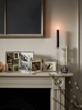 John Lewis silver plated double photo frame with glass border for 4x6 photos, UK version