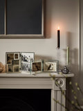 John Lewis silver plated double photo frame with glass border for 4x6 photos, UK version