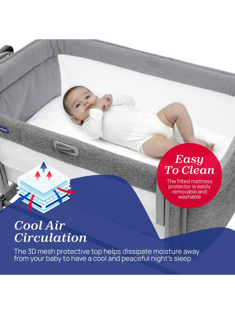Chicco Night Breeze mattress protector for cot - British product