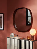 John Lewis square wall mirror walnut finish 65x65cm, UK version