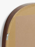 John Lewis square wall mirror walnut finish 65x65cm, UK version