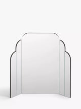 John Lewis John Lewis Deco Table Mirror Clear 50 x 55cm- Buy online at McGrocer