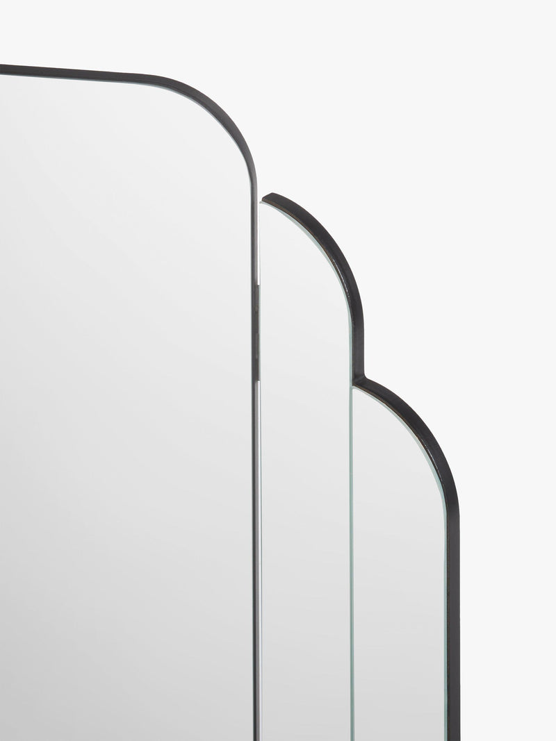 John Lewis Deco table mirror 50x55cm clear, imported from the UK