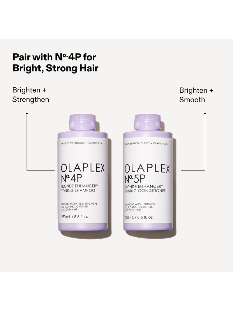 Olaplex No.4P Blonde Enhancer Toning Shampoo 250ml, imported from the UK