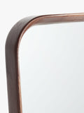 John Lewis Mid Century cheval mirror walnut, imported from the UK