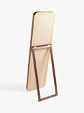 John Lewis Mid Century cheval mirror walnut, imported from the UK