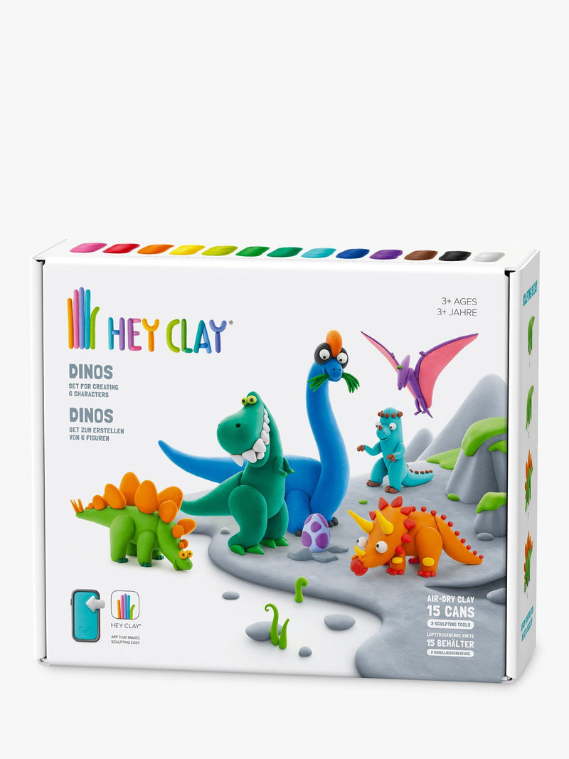 TOMY Hey Clay Modelling Kit Dinos, UK version