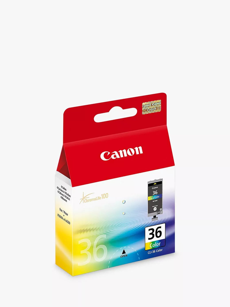 Canon CLI-36 tri-colour ink cartridge 12ml (British brand)