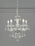 Laura Ashley Harriet crystal 5 arm chandelier, imported from the UK