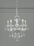 Laura Ashley Harriet crystal 5 arm chandelier, imported from the UK
