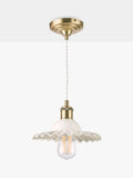Laura Ashley Beca ceramic ceiling light small gloss white (British brand)