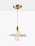 Laura Ashley Beca ceramic ceiling light small gloss white (British brand)