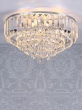 Laura Ashley Vienna crystal flush ceiling light (British brand)
