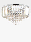 Laura Ashley Vienna crystal flush ceiling light (British brand)