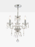 Laura Ashley Harriet crystal chandelier clear UK version