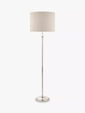Laura Ashley Highgrove floor lamp polished nickel H150cm (British brand)