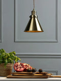 Laura Ashley Rufus ceiling light antique finish, UK version