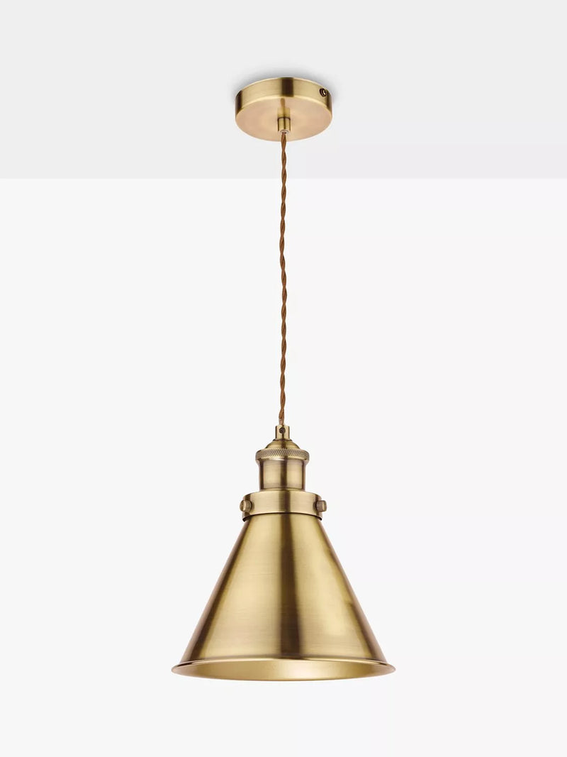 Laura Ashley Rufus ceiling light antique finish, UK version