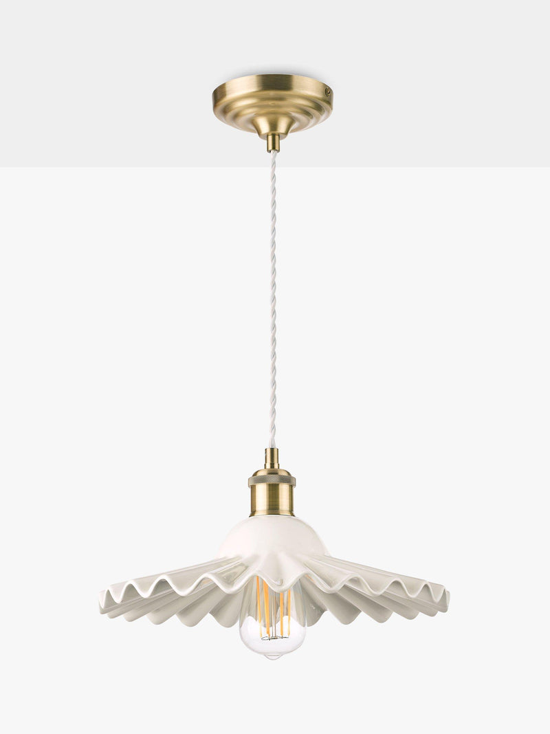 Laura Ashley Beca ceramic ceiling light large (British brand)