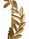 Laura Ashley leaf table lamp gold, UK version