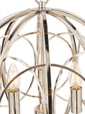 Laura Ashley Orbital pendant ceiling light polished nickel (British brand)