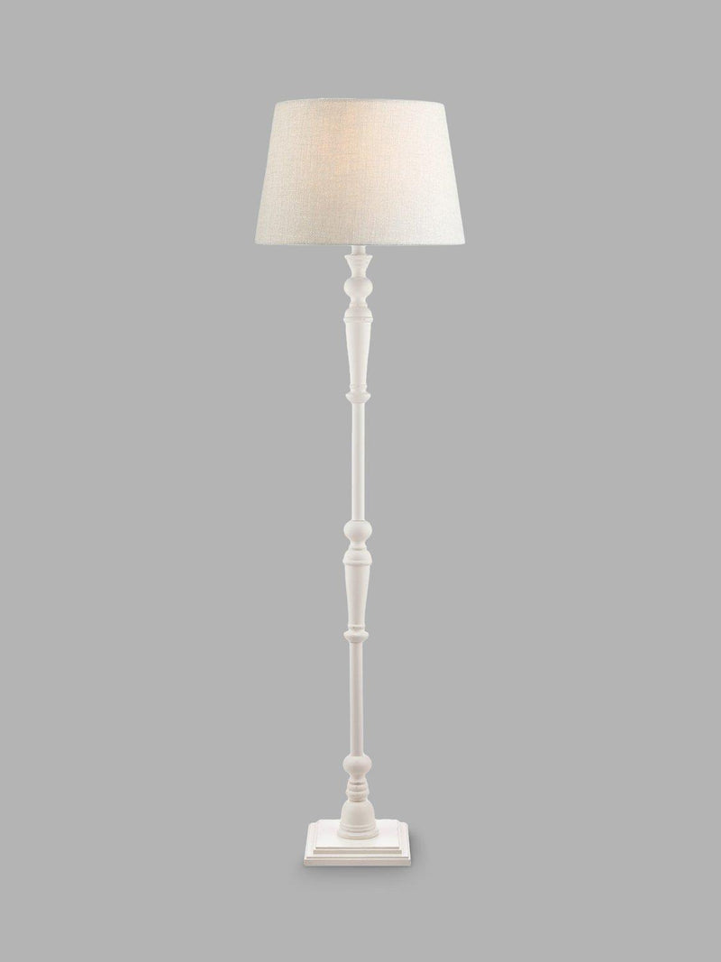 Laura Ashley floor lamp base Matt White, imported from the UK