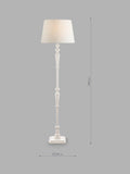 Laura Ashley floor lamp base Matt White, imported from the UK