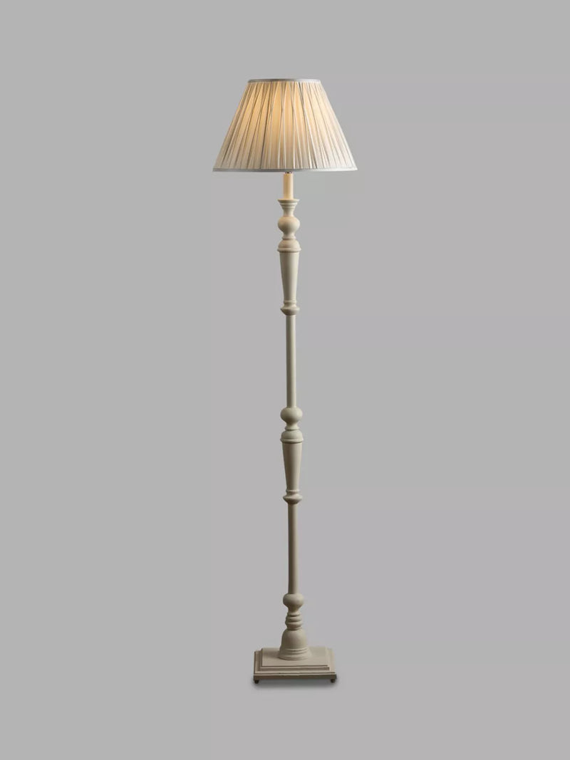 Laura Ashley floor lamp base Matt White, imported from the UK