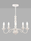 Laura Ashley Tate Chandelier Matt White Ceiling Light - British product