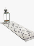 John Lewis Berber style runner rug grey 200x70cm, UK version