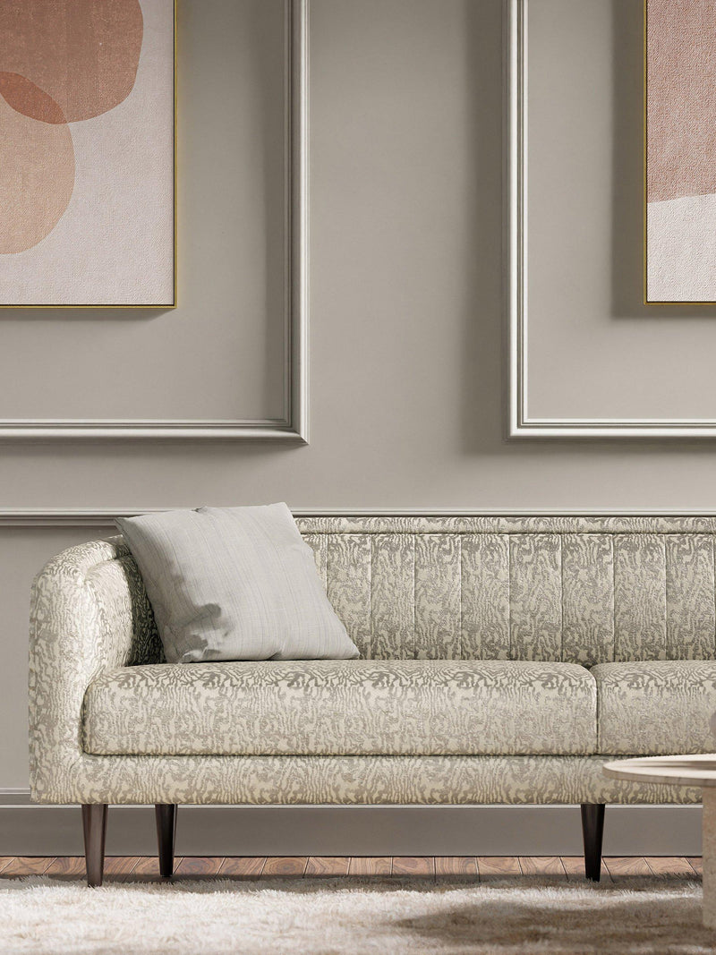 Harlequin Seduire oyster velvet fabric 140cm wide (British brand)