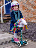 Micro Scooters ECO scooter head unicorn recycled polyester (British brand)