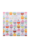 Wendy Jones Blackett cupcakes birthday card, imported from the UK