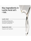 The Ordinary Lactic Acid 10% + HA 2% serum 30ml - British product