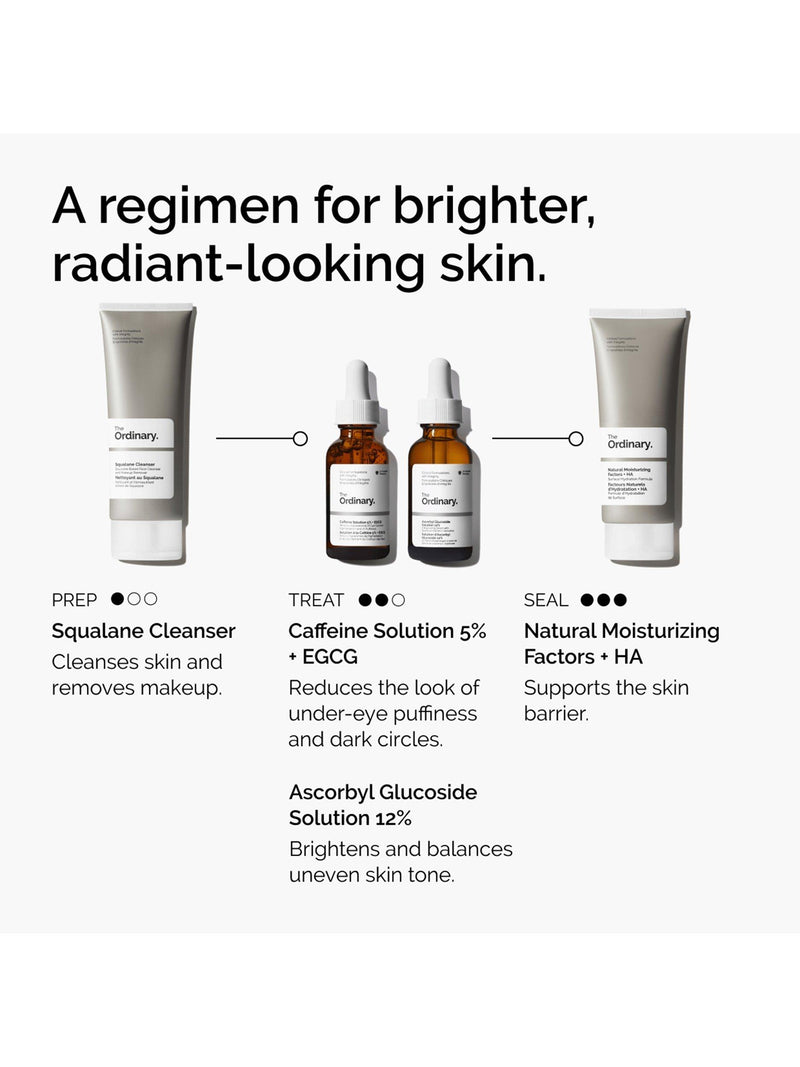 The Ordinary Caffeine Solution 5% + EGCG eye serum 30ml (British brand)