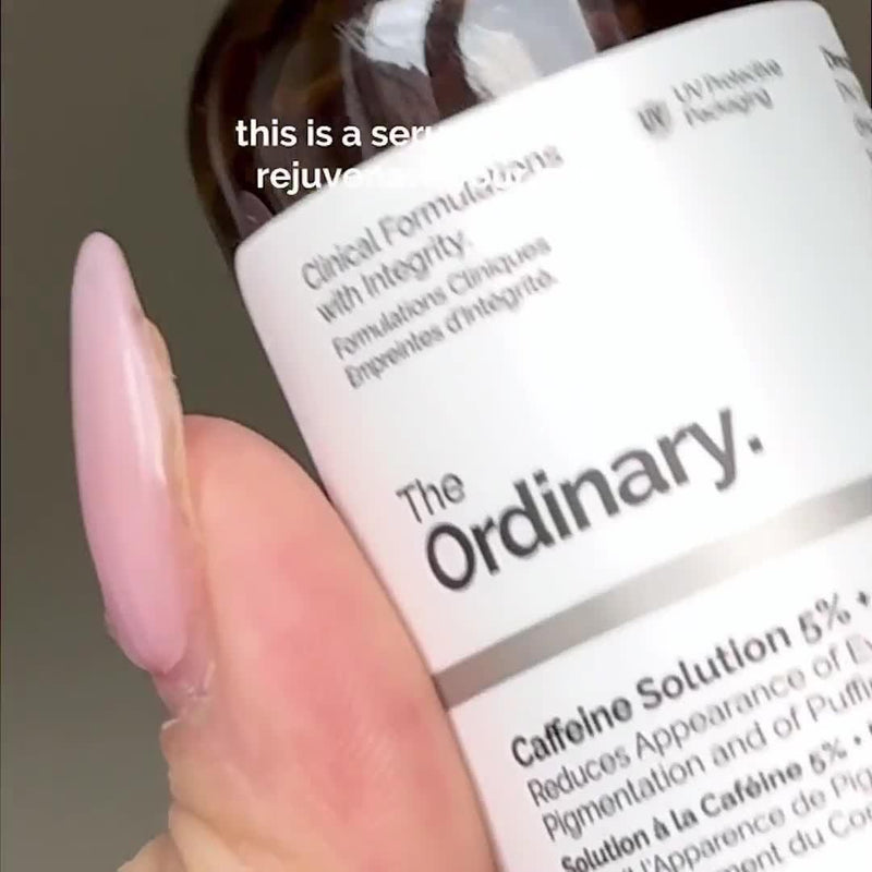 The Ordinary Caffeine Solution 5% + EGCG eye serum 30ml (British brand)