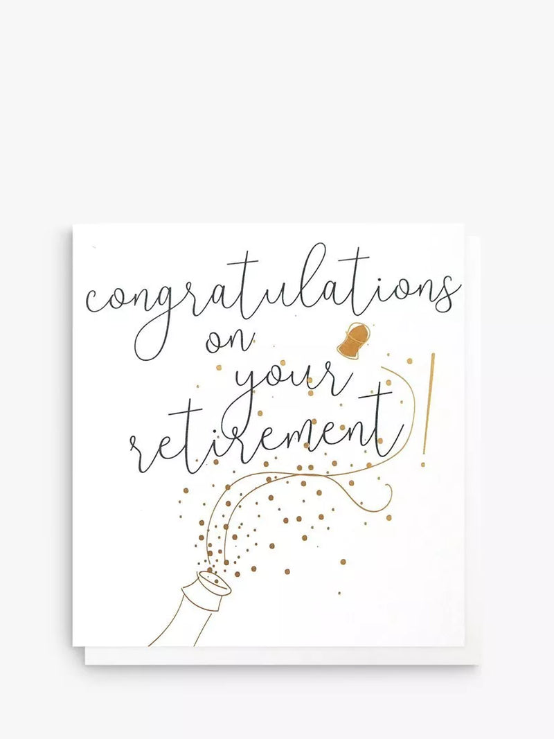 Caroline Gardner retirement card blank inside, UK version