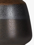 John Lewis Delaney ceramic table lamp bronze glaze, UK version