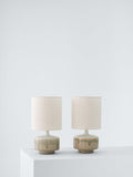 John Lewis Delaney table lamp set of 2 light green (British brand)