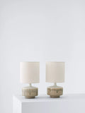 John Lewis Delaney table lamp set of 2 light green (British brand)