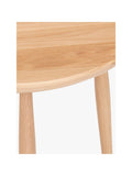 ercol Shalstone nest of 3 tables oak - British product