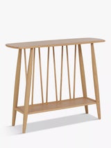 John Lewis ercol Shalstone Console Table, Oak- Buy online at McGrocer